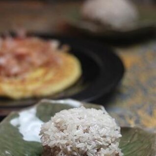 簡単！肉団子のもち米蒸し